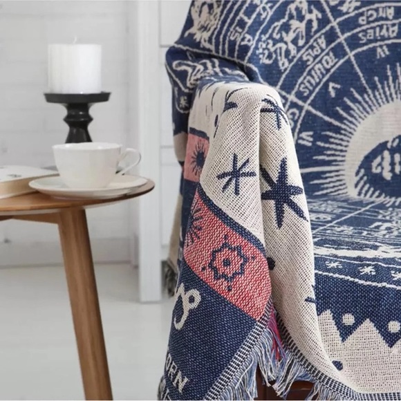 Horoscope Boho Blanket - Picture 3 of 4